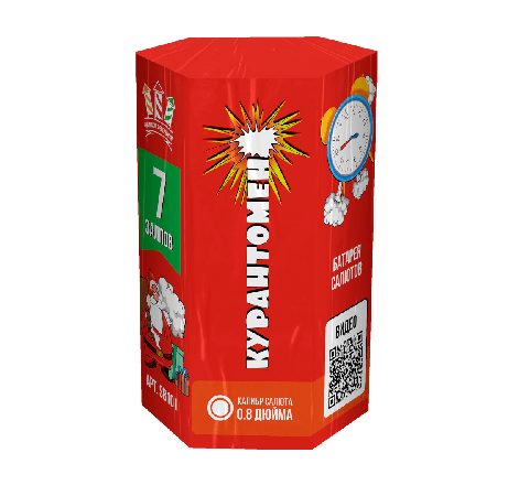 SB101 Сибирь Фонтан+салют Курантомен 6*0,8 24/1