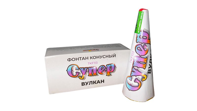 TKF113 ТК Сервис Фонтан "Супер Вулкан" 60 сек. 12/2/1